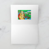 In het Wenskaart van het Oerwoud Kaart (Binnen)