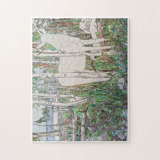 In het wild 252 stuk puzzel (Verticaal)