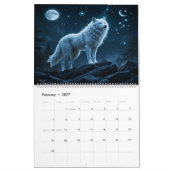 In het wild AI Digitale Kunst Kalender (Feb 2027)