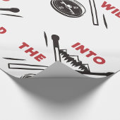 In het wild avontuur overleven wildernis cadeaupapier