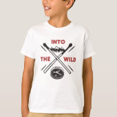 In het wild avontuur overleven wildernis t-shirt (Voorkant)