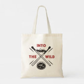 In het wild avontuur overleven wildernis tote bag (Achterkant)
