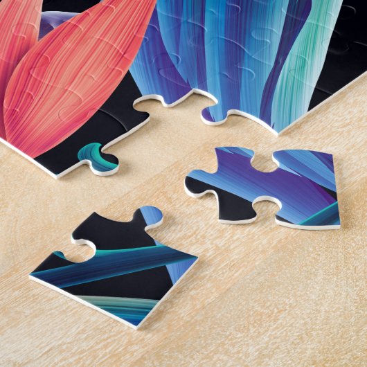 In het wild legpuzzel (Zijkant)