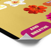 In het wild van het veranderen van dingen. KLEIN Poster (Hoek)