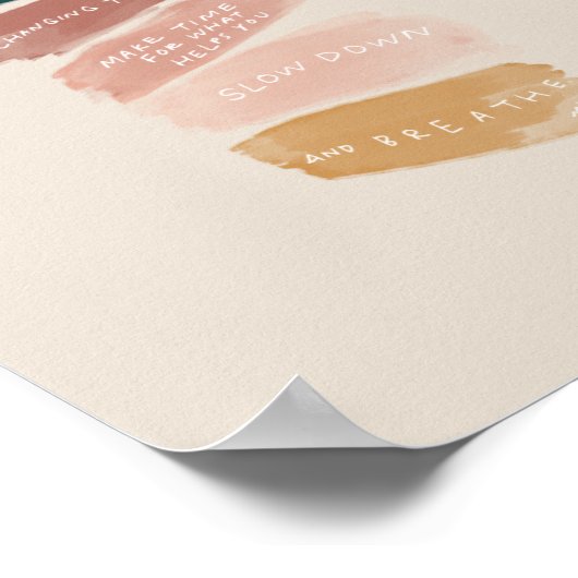 "In het wild van het veranderen van dingen.." Poster (Hoek)