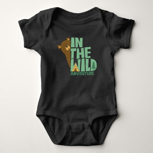 In het wilde avontuur Beer Romper (Voorkant)