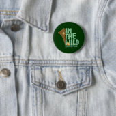 In het wilde avontuur Beer Ronde Button 5,7 Cm (In situ)