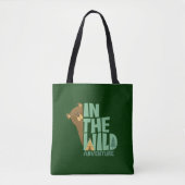 In het wilde avontuur Beer Tote Bag (Voorkant)