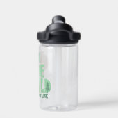 In het wilde avontuur Beer Waterfles (Achterkant)