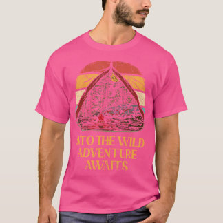 In het wilde avontuur wacht het Camping Outdoor Ca T-shirt
