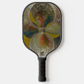 "In het Wilde Blauwe Verschiet" Pickleball Paddle (Voorkant)
