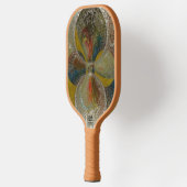 "In het wilde blauwe verschiet" Pickleball Paddle (Links)