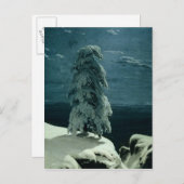 In het wilde noorden, 1891 briefkaart (Voorkant / Achterkant)