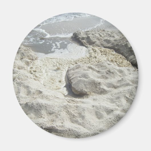 In het zand van de tijd Magnet (Voorkant)