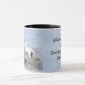 In het zand- wasbekken vrij mok (Midden)