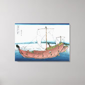 In het Zee van Kazusa Canvas Afdruk (Voorkant)