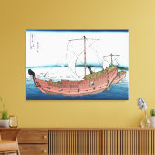 In het Zee van Kazusa Canvas Afdruk (Insitu (Woonkamer))