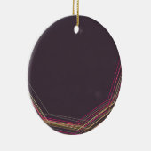 in het zwart 0900 abstracte kunst keramisch ornament (Rechts)