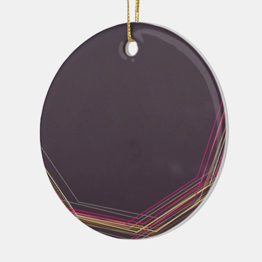 in het zwart 0900 abstracte kunst keramisch ornament (Links)