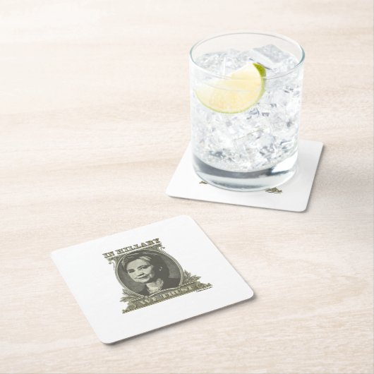 In Hillary We Trust Kartonnen Onderzetters (Insitu)