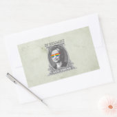 In Hillary we vertrouwen Rechthoekige Sticker (Envelop)