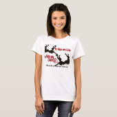In Him We Dance (vrouwen) T-shirt (Voorkant volledig)