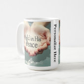 In His Peace Mug Koffiemok (Voorkant links)
