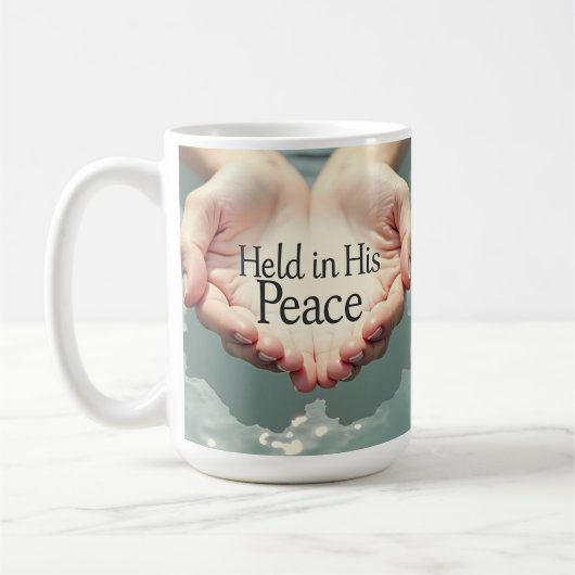 In His Peace Mug Koffiemok (Links)