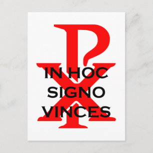 In Hoc Signo Briefkaart
