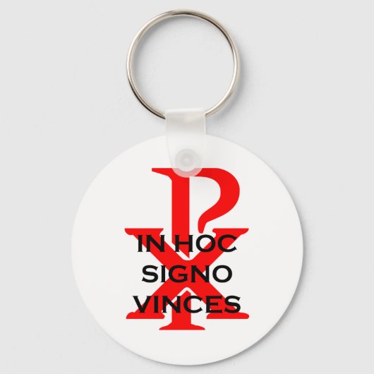 In Hoc Signo Vinces Sleutelhanger (Voorkant)