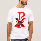 In Hoc Signo Vinces T-shirt (Voorkant)