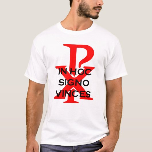 In Hoc Signo Vinces T-shirt (Voorkant)