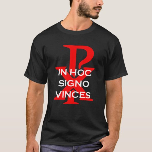 In Hoc Signo Vinces T-shirt (Voorkant)