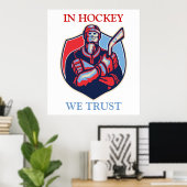 IN HOCKEY VERTROUWEN WE POSTER (Thuiskantoor)
