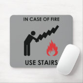 In Hoesje van brandblusbeurzen Muismat (Met muis)