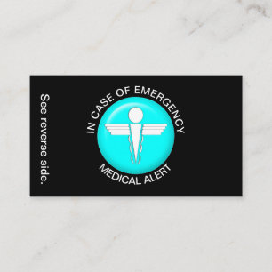 IN HOESJE VAN DE KAART VAN DE  VAN DE RAMPENBEOORD VISITEKAARTJE