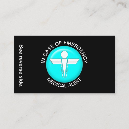 IN HOESJE VAN DE KAART VAN DE  VAN DE RAMPENBEOORD VISITEKAARTJE (Voorkant)