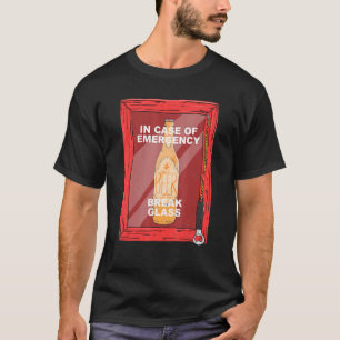 In Hoesje van de noodstop glasbier Alcohol Dri T-shirt