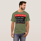 In Hoesje van de Vuursteek Git Commit Push Git TF T-shirt (Voorkant volledig)