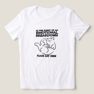IN HOESJE VAN EMOTIONELE AFBRAAK Tri-Blend SHIRT