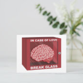 In Hoesje van liefde, Break Glass en Brain gebruik Briefkaart (Staand voorkant)