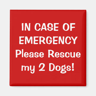 In Hoesje van noodsituaties Magneet