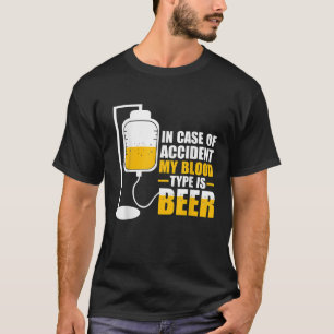 In Hoesje van Ongeluk Mijn bloedgroep is Beer shir T-shirt