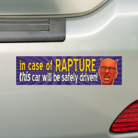In Hoesje van Rapture Bumpersticker (Op auto)