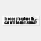 In Hoesje van Rapture Bumpersticker (Voorkant)