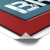 In hoesje van Zombies breekglas Poster (Hoek)