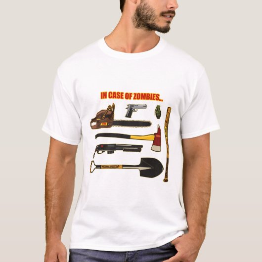 In Hoesje van Zombies... T-shirt (Voorkant)