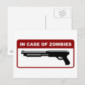 In Hoesje Zombies Briefkaart (Voorkant / Achterkant)