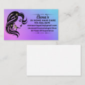 In home hair care visitekaartje (Voorkant / Achterkant)