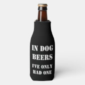 IN HONDENBIER FLESJESKOELER (Fles Voorkant)